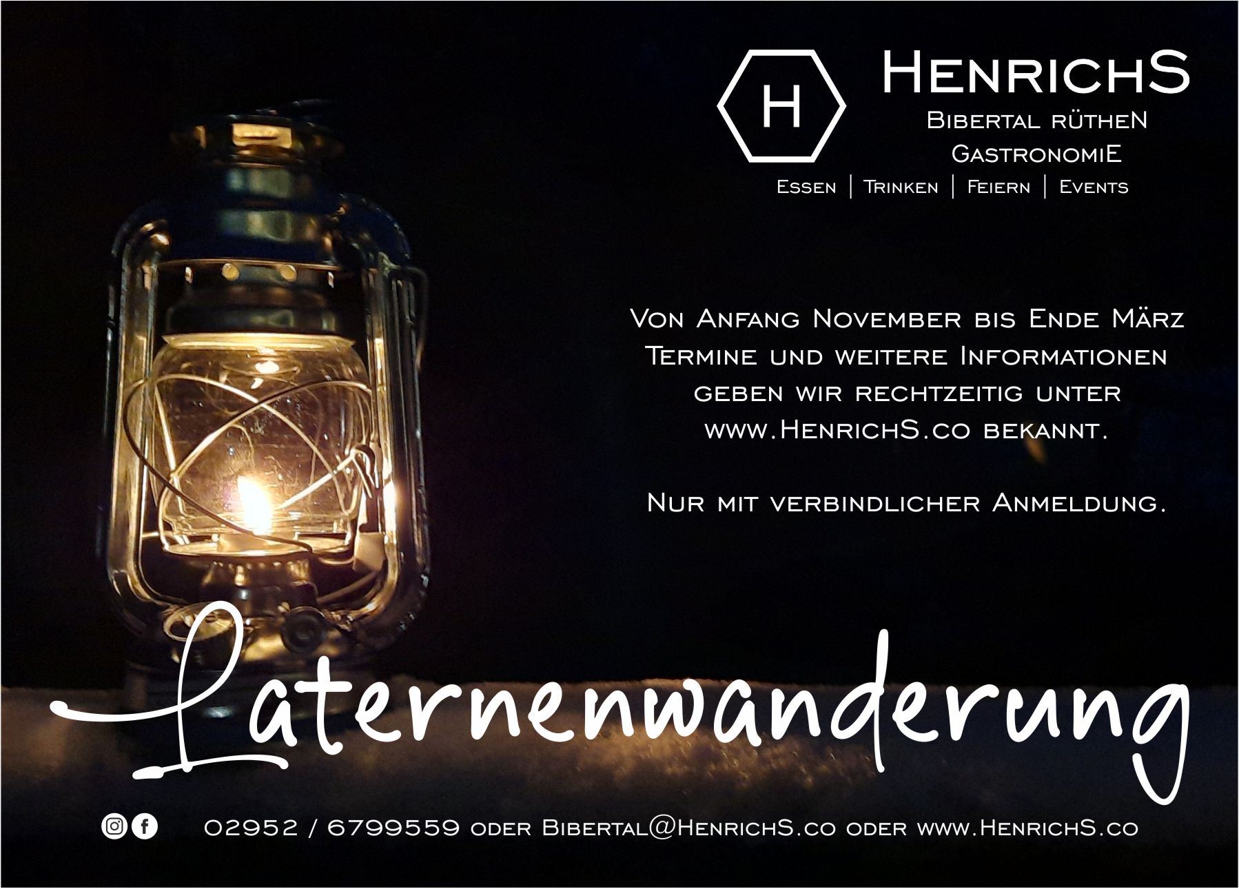 Flyer Laternenwanderung